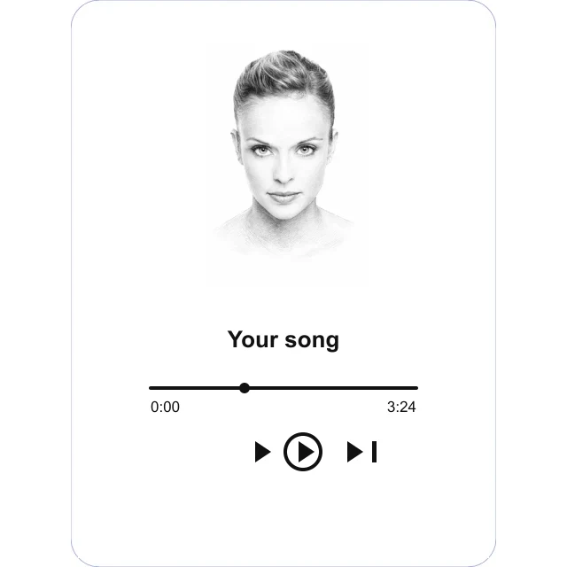 Song LED lamp example